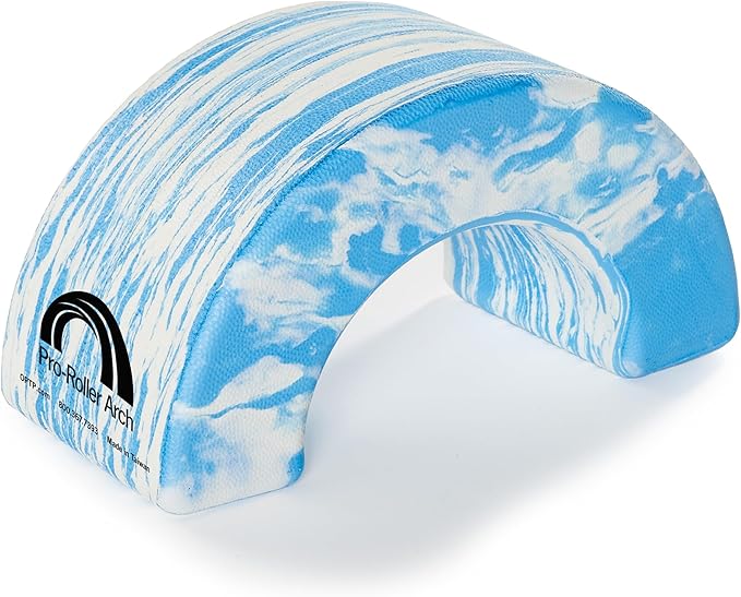 OPTP PRO-Roller Arch - Foam Roller Support and Positioning Tool – Use with 6-Inch Diameter Large Foam Rollers, A Short or Half Round Foam Roller