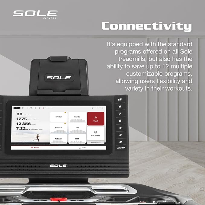 SOLE Fitness F63, F65, F80, F85, TT8 Treadmill With Incline, Bluetooth, Foldable Option - For Home, Work From Home Fitness, Running and Walking