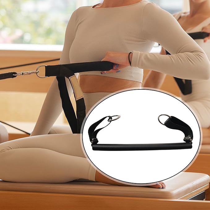 Pilates Foot Strap Portable Exercise Cotton Stretch Strap Fitness Equipment for