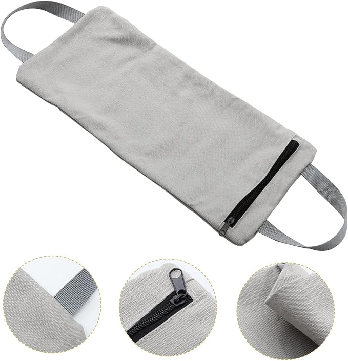 Fitness Sandbag Workout Bag for Weight Training Yoga and Agility Exercises Versatile Sandbag with Handles for Muscle Building and Cardio Training Gray