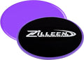 ZILLEEN Exercise Sliders for Working Out Fitness Discs for Pilates Women Men, 2 Pack
