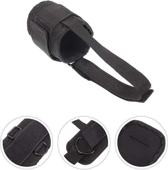 UPKOCH Adjustable Fitness Ankle Strap Cable Machine Attachment 360° Rotatable Ankle Bind Cuff for Strength Training Gym Exercise Equipment