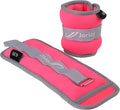Ankle Weights A Pair of 1/2/3/4/6/8/10/12/20 LBS Wrist Leg Arm Weights for Women Men with Adjustable Straps, Strength weighted for Physical Therapy Running Walking Fitness Gym Workout