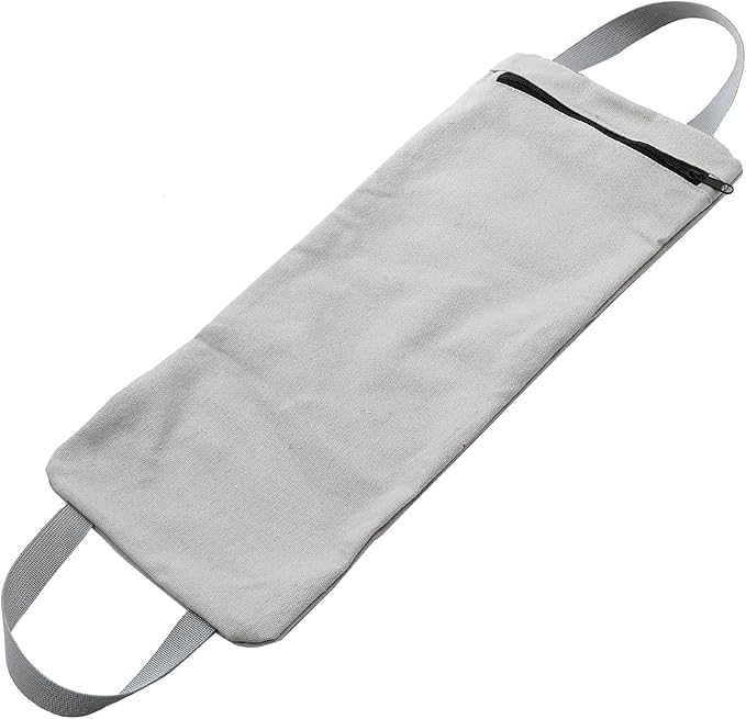 POPETPOP Canvas Weightlifting Sandbag Professional Fitness Training Bag for Full Body Workouts Durable and Versatile Design for Yoga Muscle Building and Stress Relief Gray