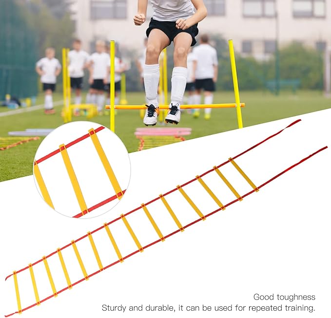 Agility Ladder, Agility Speed Training Equipment with Carry Bag for Men Women Football Fitness Feet Training Equipment Accessories