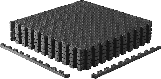 CAP Puzzle Exercise Mats | 3/4” Thick EVA Interlocking Foam Tiles for Home Gym Flooring | Multiple Options