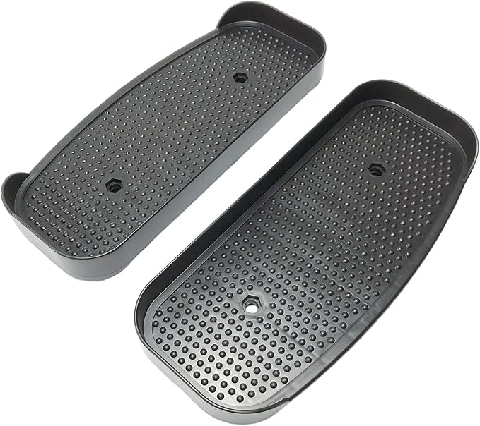Elliptical Machine Foot Pedal Ellipse Leg Exerciser Pedal Multifunction Parts Replace 7.09inch Hole Spacing for Office Hotel