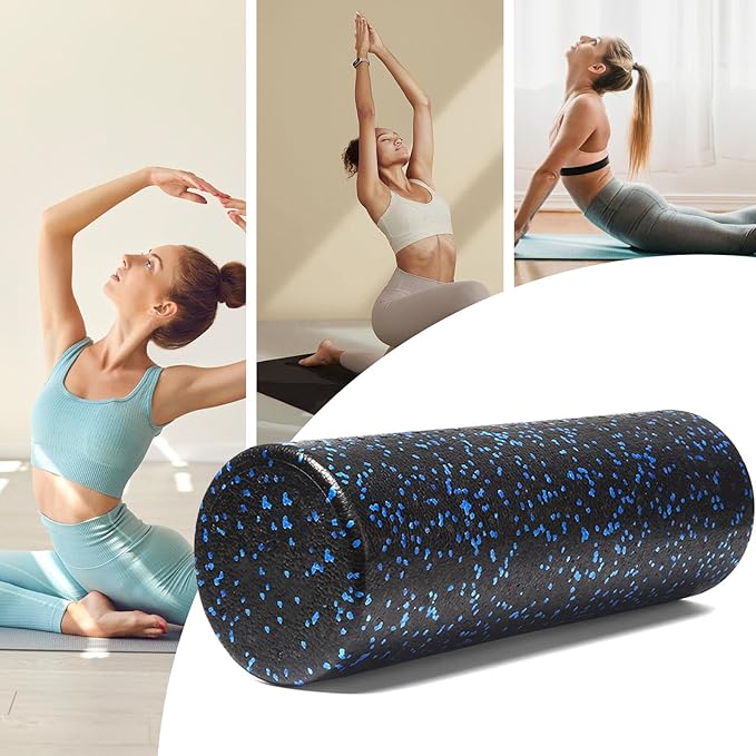 Foam Roller - Exercise Roller Foam | Back Rollers for Yoga | Lightweight Smooth Foams Rollers | Pilates Foams Rollerr | Practical Pilates Exercise Rollerr for Muscle Recovery Back Legs Arms
