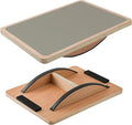Juoe Balance Board Wobble Board for Adults and Kids - Anti-Slip 350LBS Balance Board for Physical Therapy,Balance Training,Posture Correction,Standing Desk Core Strength Wooden Balance Rocker Board
