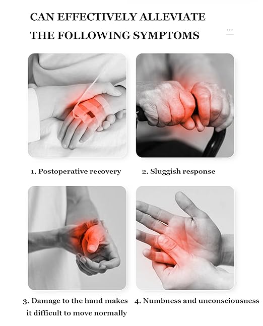Both Hands Rehabilitation Robot Gloves, 2024 Electric Hand Function Equipment, Stroke Hemiplegia Fingers Recovery Massage Therapy, Finger Robot Rehab Gloves