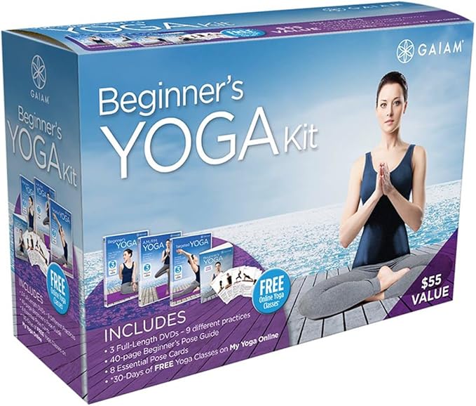 Gaiam Yoga Beginner's DVD Kit