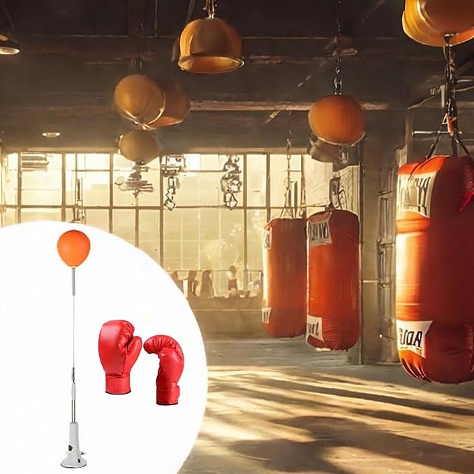 Boxing Reaction Ball Boxing Equipment Punch, Practice Suction Cup Reflex Ball Boxing Speed Ball for Exercise Fitness Workout