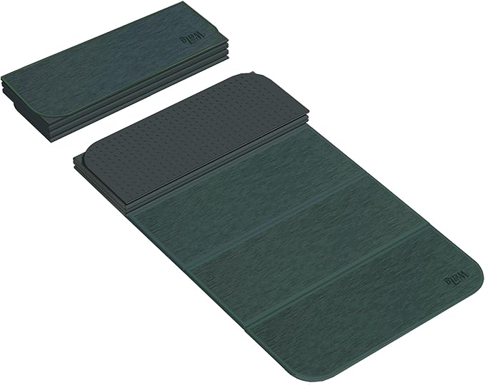 1/2 Inch Extra Thick Yoga Mat Pilates Equipment, 70"x24" Odorless Workout Mats for Home Gym, Non-slip Exercise Mats for Women Men Home Workout, Foldable Yoga Mats for Travel Camping Sleeping