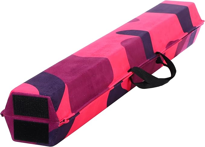 Artistic Gymnastics Beam for Home - 210/240/270/300 - Amazing Balance Equipment for Kids at Home - Faux Suede, High Density EVA Foam - Carrying Straps