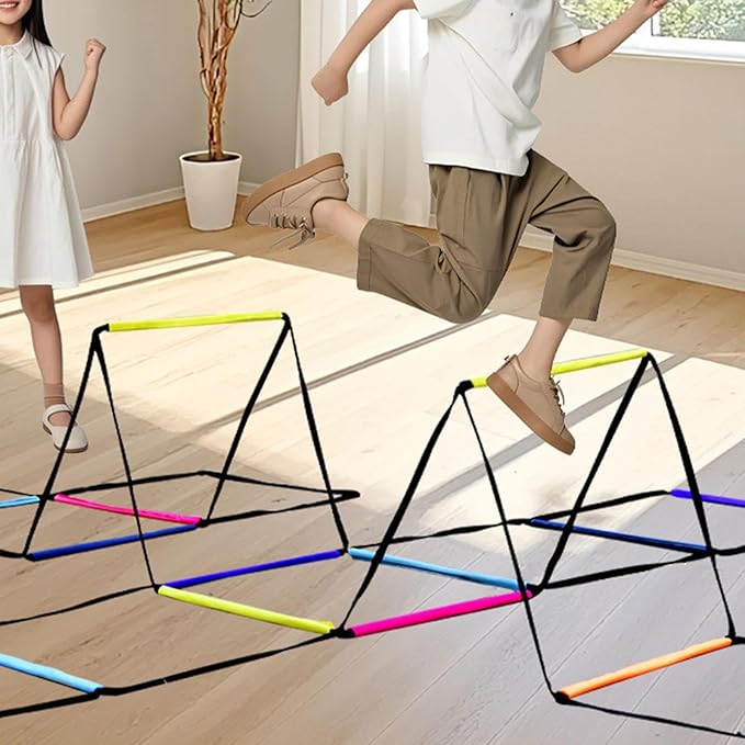 Yiju Agility Ladder Jumping Obstacles, Foldable for Kids Adults Soccer Speed Ladder Agility Training Equipment for Foot Exercise