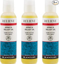 Plantlife Arnica Relieve Oil 3 Pack - Relieve Products are a Homeopathic Solution for Everyday Use - Works Quickly and Effectively - Made in California
