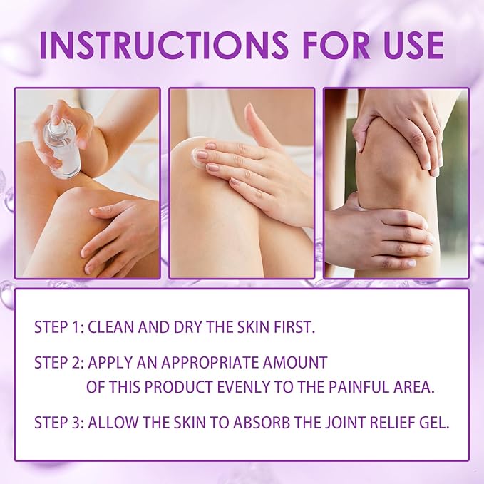 Soothing Body Massage Gel for Daily Use - 3.53oz, with Artemisia Leaf & Ginger Extract, Lightweight Non-Greasy Formula with Cooling Sensation(3)