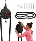 Endless Rope Trainer, Portable Cable Pulley System with Adjustable Resistance, Home Gym Equipment for Arm, Back, Grip and Full Body Coordination Training