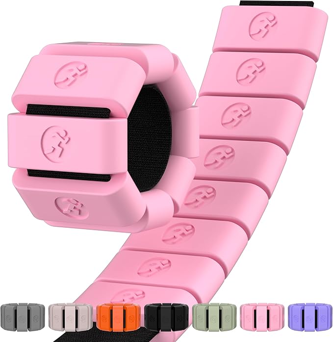Adjustable Wrist Weights for Women Men, Leg Weights for Women 0.75lb-1lb-1.3lb Each for Walking, Yoga, Dance, Barre, Gym