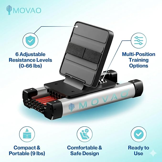 Mini in-Bed Leg Press Machine for Rehab | Low-Impact Leg Strength Trainer for Neurological & Orthopedic Recovery | Portable 9 lb PT Equipment with 6 Resistance Levels up to 66 lb | Ideal for Bed Rest