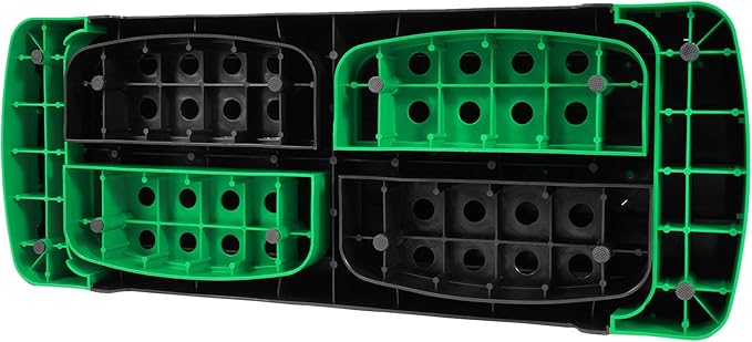 BalanceFrom Aerobic Step Platform Trainer with Adjustable 3-Level Risers, 400 Pound Weight Capacity – Non-Slip Exercise Stepper for Cardio, Strength, and Fitness Workouts at Home or Gym