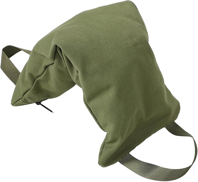 Toyvian Sandbag Weights for Exercise Portable Fitness Sandbag for Weightlifting Canvas Sand Bag for Leg Training Zippered Refilling Design for Home and Outdoor Workouts
