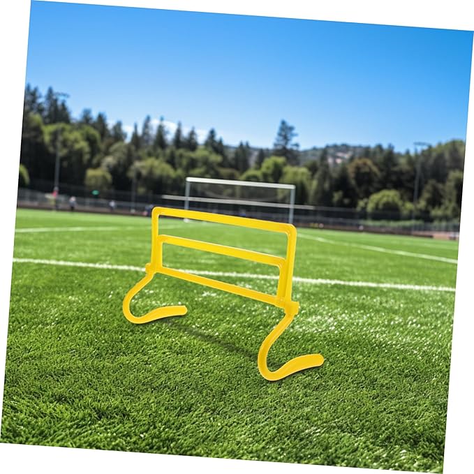 Adjustable Height Agility Hurdles for Football Training Portable Speed Hurdles Sturdy Base