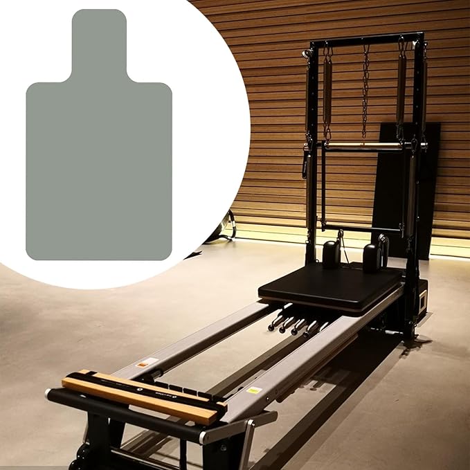 YIJU Pilates Reformer Mat Yoga Pad Professional Gifts Soft PU Rubber Exercise Mat Accessory for Training Yoga Gym Fitness Workouts