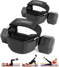 Dumbbell Foot Attachment for Leg Extension, Curls & Hip Flexor Raises, Portable Monkey Foot Alternative Ankle Strap for Tibialis Training,Ankle Dumbbell Attachment