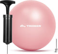 Trideer Pilates Ball - 7-8 inch with Pump, Small Core Ball for Yoga, Barre, Physical Therapy