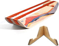 GIBBON SlackBoard Plus & Stand - 2-in-1 Slackline Balance Board for Adults - Workout Equipment Home Gym Training - Wooden Balance Trainer, Standing Desk Exercise, Yoga, Agility, Pilates, Core, Fitness