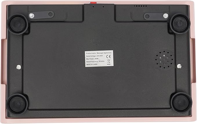 Vibration Plate Exercise Machine, Whole Body Workout Vibration Platform with 2 Resistance Bands, Vibration Plate for Weight Loss, Shaping, Recovery, 264 lbs Load Capacity