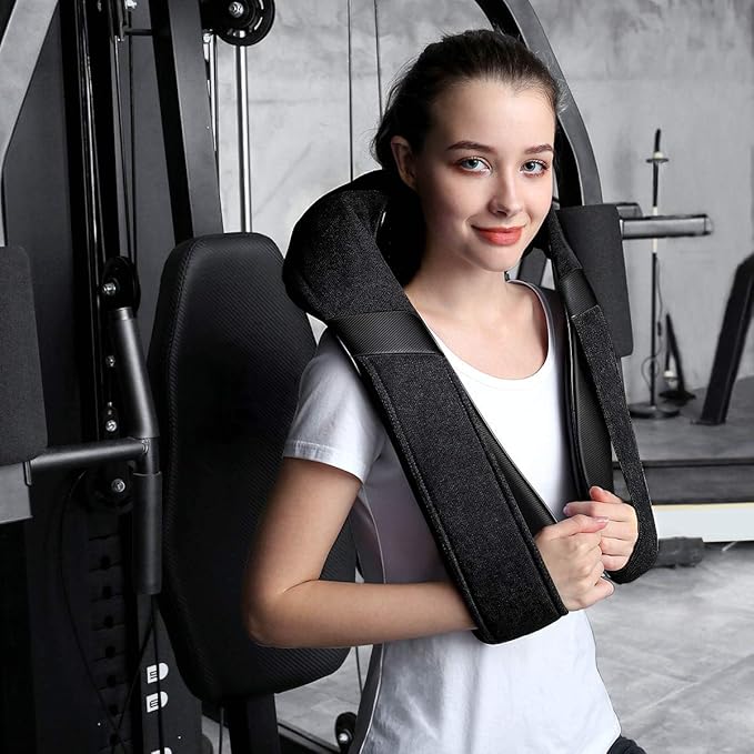 Shiatsu Neck Back and Shoulder Massager with Heat for Pain Relief Deep Tissue – Mother's Day Gifts for Mom, Women, Men and Dad – Perfect for Father’s Day, Birthdays, Valentine’s Day, and Christmas