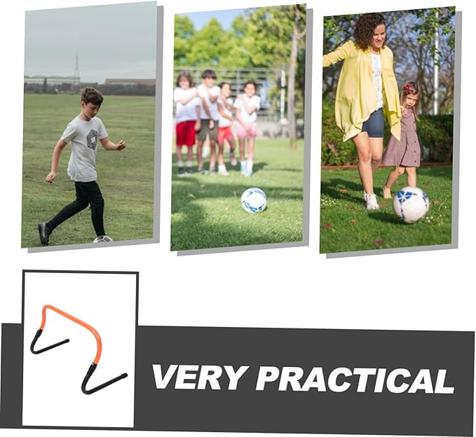 Happyyami Soccer Training Hurdles Height Agility Bar Durable Speed Hurdles for Professional Track Practice Equipment for Football Baseball and More