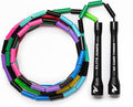Elite Jumps - Do Hard Things 1” Beaded Jump Ropes | Crossover Jump Rope for Your Exercise Equipment | Segmented Jump Rope