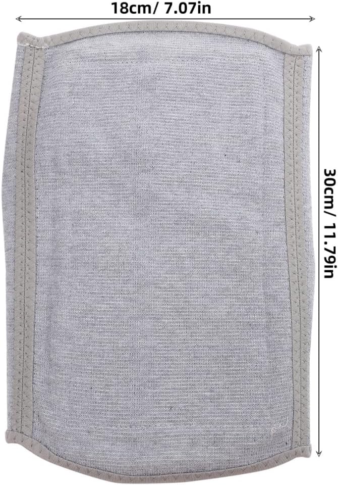 ARTIBETTER 2Pcs Thicken Wool Knee Warmers Thermal Knee Pads Support Sleeves for Sports Cycling Running Pain Relief Xl