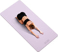 Yoga Mat Thick(10mm) Exercise Mat Non Slip Anti-tear,72"x35" Extra Large Pilates Mats for Home Workouts, Gym & Floor Stretching with Carrier Strap