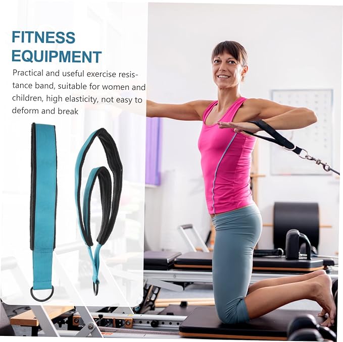Totority Portable Resistance Band Straps Carrying Fitness Expander Leg Belt Stretching Aerial Yoga Strap Yoga