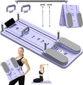 Pilates Board - Pilates Reformer Set, Multi-Purpose Foldable Pilates Reformer Board for Home,11 in 1 Pilates Equipment