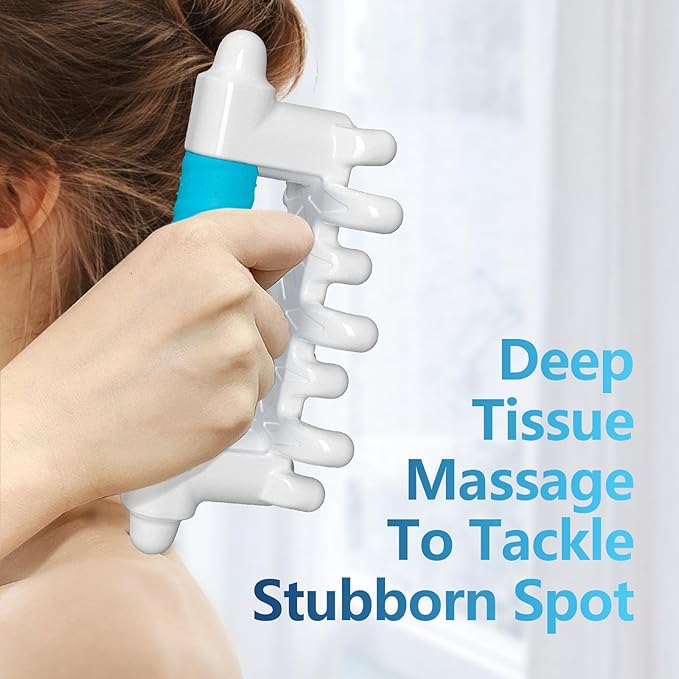 Fascia Massage Tool Blaster for Cellulite,Handheld Myofascial Release Tool for Deep Tissue Massage,Trigger Point Massage Tool for Manual Massage of Neck & Back