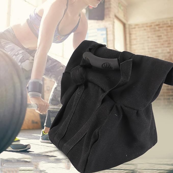 Adjustable Weight Heavy Fitness Power Sandbag, Portable 900d Oxford Cloth Sand Kettlebell Soft Sand Bag, Weightlifting Dumbbell for Home Training, Fitness, Yoga Workout