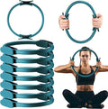 Syhood Pilates Ring 11. 81 Inch Pilates Circle Yoga Ring Magic Lightweight Flexible Workout Equipment for Fitness Physical Therapy Resistance Exercise Arms Legs
