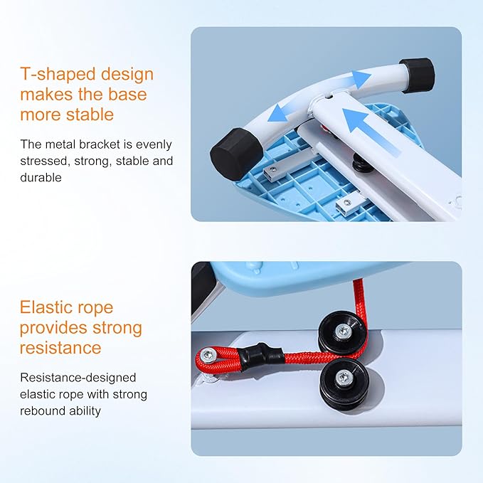 Noiseless Ab Twister Board，Waist twisting machine capable of bearing 300 pounds，Suitable for reducing abdominal fat, and family fitness equipment is suitable for men/women.