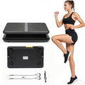 Vibration Plate Exercise Machine with Remote Control, 330 lbs Capacity 99 Speed Levels Vertical Vibration Platform for Full Body Workout, Green & Black