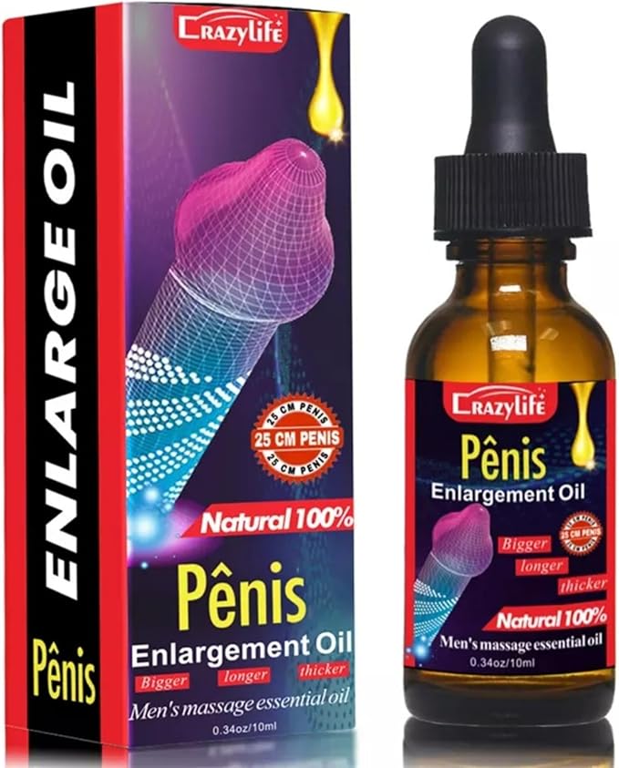 Men's Massage Enlarge and Enlargement Oil – 10ml Bottle
