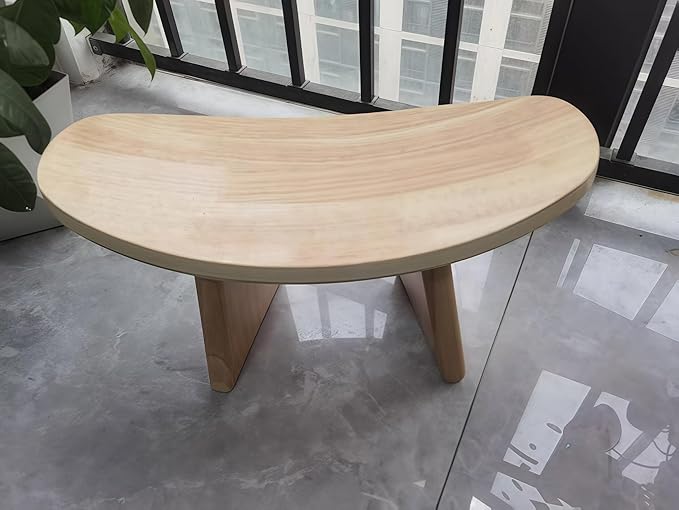 Solid Wood Ergonomic Kneeling Stool. Suitable for Temple Ceremonies, Tea Ceremonies, Meditation, Yoga, as Well as Home Fitness Assistance Chair(Medium Size for Height 160CM-180CM(63-70.8 in)
