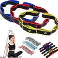 Fitness Resistance Bands with Handles, Numbered Resistance Bands for Glutes, Fitness Resistance Band for Stretching and Yoga, Adjustable Band for Seniors