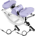 Rock Fitness Stepper, Portable Step Rocker Side to Side at Home, Aerobic Workout Machine Fitness Equipment Suitable for Apartment and Dormitory