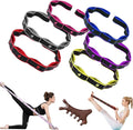 Fitness Resistance Band for Stretching and Yoga, 8 Loops Numbered Resistance Band, Elastic Training Bands for Yoga, Stretching, Pilates, Fitness
