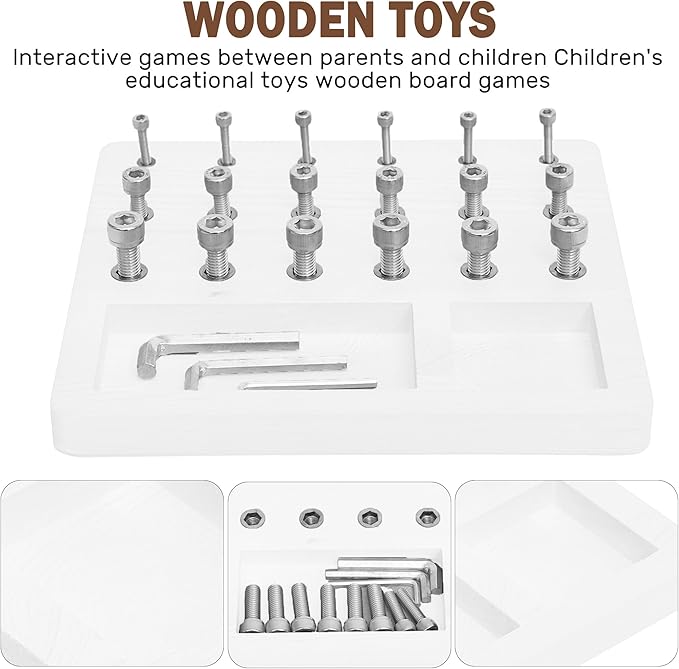 Wooden Pegboard for Finger Dexterity, Finger Strength Trainer for Hand Grip Strengthener Targeted Strength, Relief & Recovery– for Men, Women, and Seniors